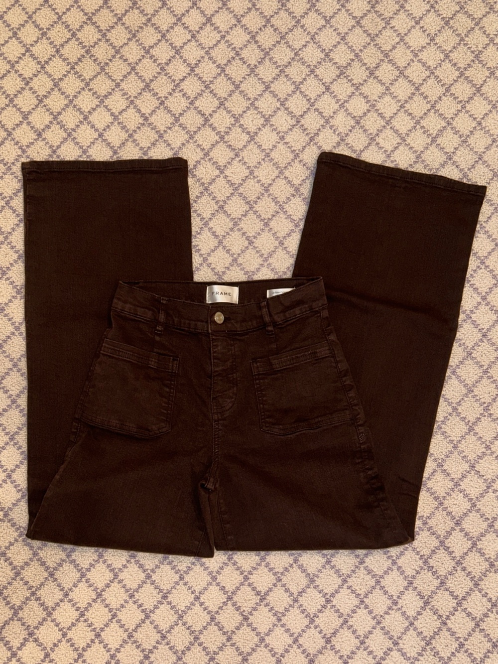 Classic Brown High-Rise Jeans